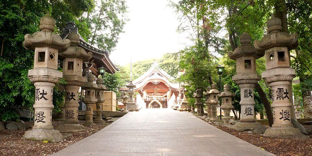 熊野神社参道